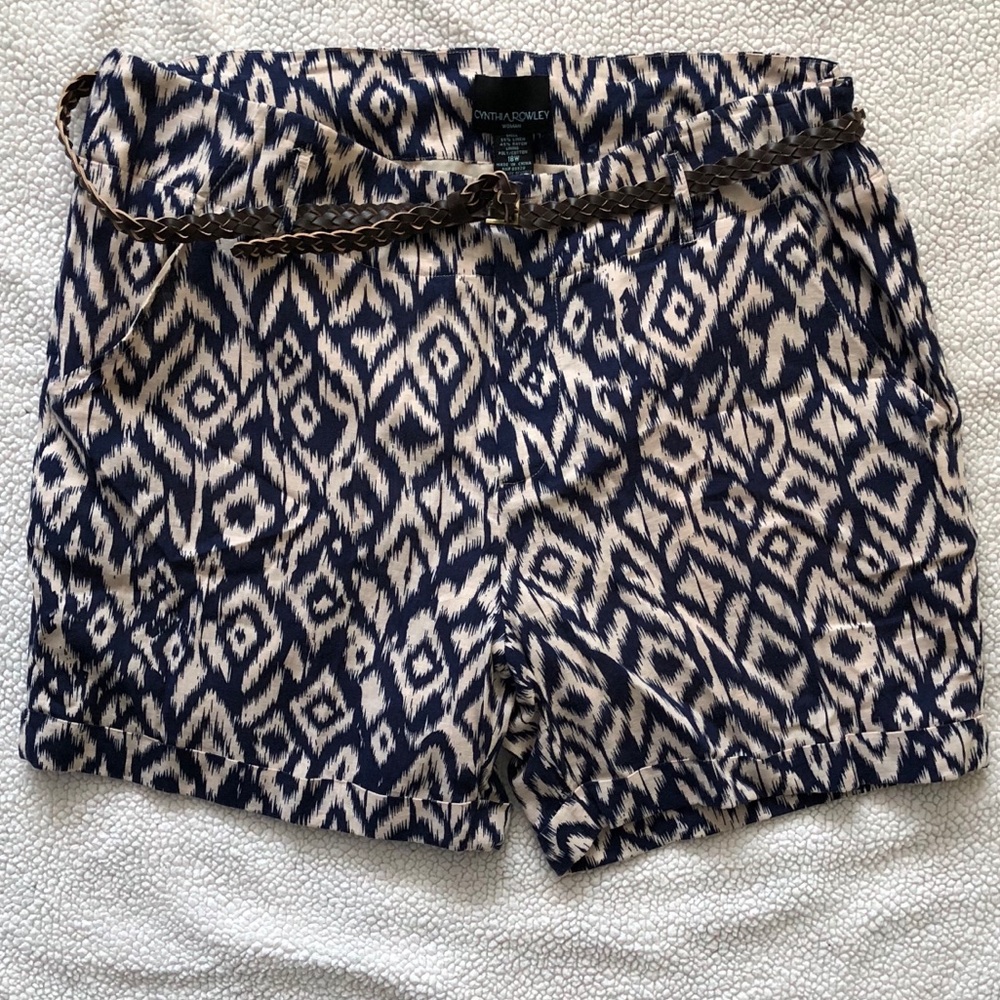 LAST CHANCE! NWOT 18W “Cynthia Rowley” Shorts